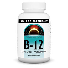 Vitamin B-12 Витамин B12 Кобаламин Source Naturals