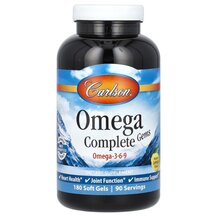 Omega 3-6-9 With Borage Oil Омега 3 6 9 Carlson 180 капсул