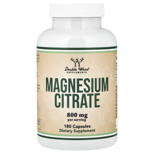 Magnesium Citrate Магний Double Wood Supplements