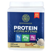 Protein + Creatine Vanilla Креатин Sunwarrior 567 г Protein + Creatine Vanilla Креатин Sunwarrior 567 г