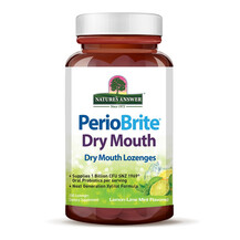 PerioBrite Dry Mouth Lozenges Lemon-Lime Mint Flavored по