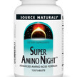 Фото товару Source Naturals, Super Amino Night, Амінокислоти, 120 таблеток