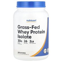Протеїн Ізолят Grass-Fed Whey Protein Isolate Nutricost Протеїн Ізолят Grass-Fed Whey Protein Isolate Nutricost