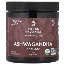 Ашваганда Ashwagandha KSM-66 Tribe Organics 120 капсул Ашваганда Ashwagandha KSM-66 Tribe Organics 120 капсул