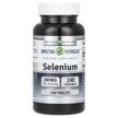 Фото товару Selenium 200 mcg Фото товару Amazing Nutrition, Selenium 200 mcg, Селен, 240 таблеток