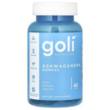 Ashwagandha Gummies Ашвагандха Goli Nutrition 60 конфет