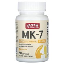 MK-7 90 mcg MK-7 90 мкг Jarrow Formulas 60 капсул