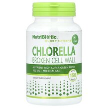 Chlorella Microalgae 500 mg Хлорелла NutriBiotic Chlorella Microalgae 500 mg Хлорелла NutriBiotic