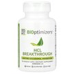 Фото товару HCL Breakthrough Фото товару BiOptimizers, HCL Breakthrough, Бетаїн Гідрохлорид, 90 капсул