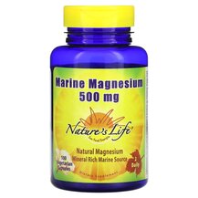 Marine Magnesium 250 mg Магний Natures Life 100 капсул
