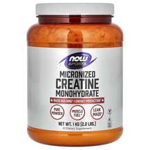 Креатин Sports Micronized Creatine Monohydrate NOW Foods