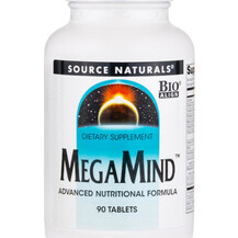 Megamind Поддержка мозга Source Naturals 90 таблеток