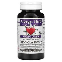 Adaptogen Rhodiola Rosea Родиола Kroeger Herb 90 капсул