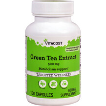 Органічний Чай Green Tea Extract 500 mg Vitacost