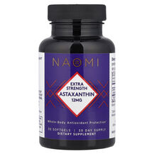 Астаксантин Astaxanthin 12 mg NAOMI 30 капсул Астаксантин Astaxanthin 12 mg NAOMI 30 капсул