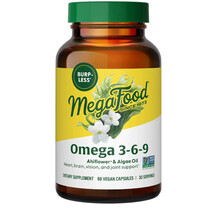 Omega Веганская Омега-3 MegaFood 60 капсул Omega Веганская Омега-3 MegaFood 60 капсул