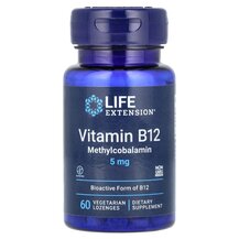 Вітамін B12 Метилкобаламін 5 мг Vitamin B12 5 mg Life Вітамін B12 Метилкобаламін 5 мг Vitamin B12 5 mg Life