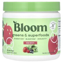 Greens & Superfoods Berry Суперфуд Bloom 163.2 г Greens & Superfoods Berry Суперфуд Bloom 163.2 г