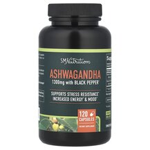 Ашваганда Ashwagandha With Black Pepper SMNutrition Ашваганда Ashwagandha With Black Pepper SMNutrition