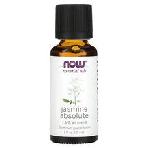 Pure Essential Oil Jasmine Absolute Эфирное масло NOW Pure Essential Oil Jasmine Absolute Эфирное масло NOW