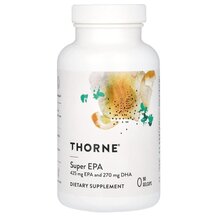 Super EPA EPA & DHA Омега 3 Thorne 90 капсул