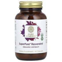 Ресвератрол Super Pure Resveratrol Pure Synergy 60 капсул