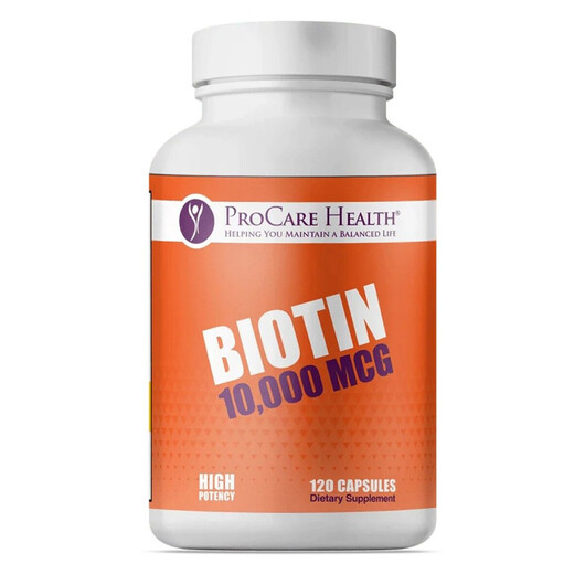 Основне фото товару ProCare Health, Biotin, Вітамін B7 Біотин, 120 капсул