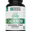Фото товару Zhou Nutrition, Calm Now, Підтримка стресу, 60 капсул