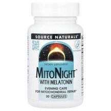 Мелатонін MitoNight With Melatonin Source Naturals Мелатонін MitoNight With Melatonin Source Naturals
