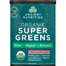 Organic SuperGreens Powder Watermelon Flavor Суперфуд