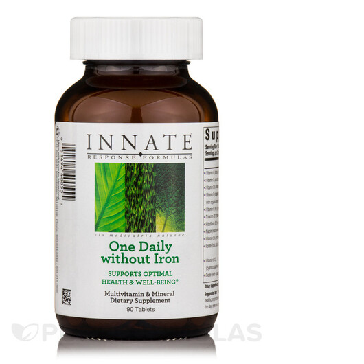 Основне фото товару Innate Response Formulas, One Daily without Iron, Залізо, 90 табл
