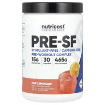 Performance Pre-SF Stimulant-Free Pre-Workout Complex Pink Performance Pre-SF Stimulant-Free Pre-Workout Complex Pink