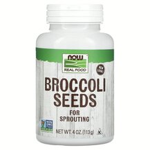 Екстракт Броколі Real Food Broccoli Seeds NOW Foods 113 г Екстракт Броколі Real Food Broccoli Seeds NOW Foods 113 г