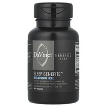 Мелатонін Sleep Benefits Melatonin Free DaVinci 60 капсул