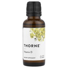 Вітамін D3 Vitamin D Thorne 30 мл Вітамін D3 Vitamin D Thorne 30 мл