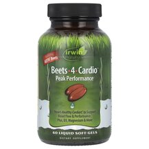 Червоний буряк Beets-4-Cardio Irwin Naturals 60 капсул Червоний буряк Beets-4-Cardio Irwin Naturals 60 капсул