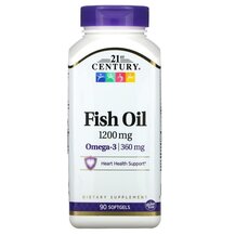 Fish Oil 1200 mg Рыбий жир 1200 мг 21st Century 90 капсул Fish Oil 1200 mg Рыбий жир 1200 мг 21st Century 90 капсул