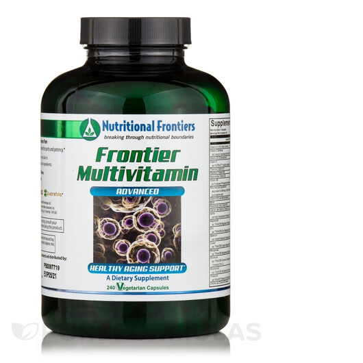 Основное фото товара Мультивитамины, Frontier Multivitamin, 240 капсул