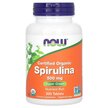 Фото товара Certified Organic Spirulina 500 mg Фото товара NOW Foods, Спирулина 500 мг, Spirulina 500 mg, 200 таблеток