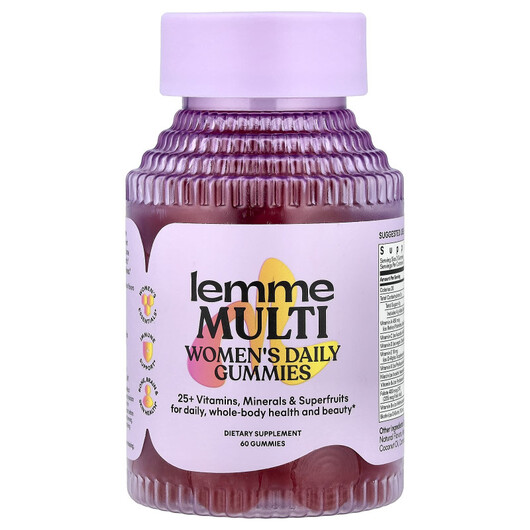 Основне фото товару Multi Women's Daily Gummies Raspberry Orange Основне фото товару Multi Women's Daily Gummies Raspberry Orange, Вітаміни для ж