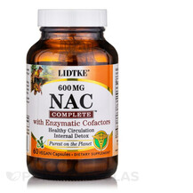 N-ацетилцистеїн NAC Complete  Lidtke 60 капсул