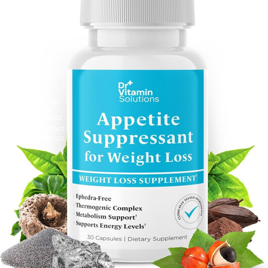 Основне фото товару Appetite Suppressant for Weight Loss Основне фото товару Appetite Suppressant for Weight Loss, Контроль ваги, 30 капсул