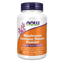 Mushroom Immune Renew Powder Поддержка иммунитета NOW 99 г Mushroom Immune Renew Powder Поддержка иммунитета NOW 99 г