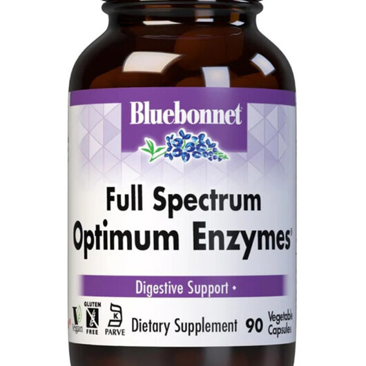 Основне фото товару Full Spectrum Optimum Enzymes Основне фото товару Full Spectrum Optimum Enzymes, Ферменти, 90 капсул