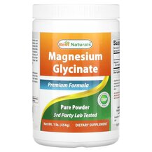 Гліцинат магнію Magnesium Glycinate Best Naturals 454 г Гліцинат магнію Magnesium Glycinate Best Naturals 454 г