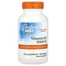 Vitamin D3 125 mcg Витамин D3 125 мкг 5000 МЕ Doctor's Vitamin D3 125 mcg Витамин D3 125 мкг 5000 МЕ Doctor's