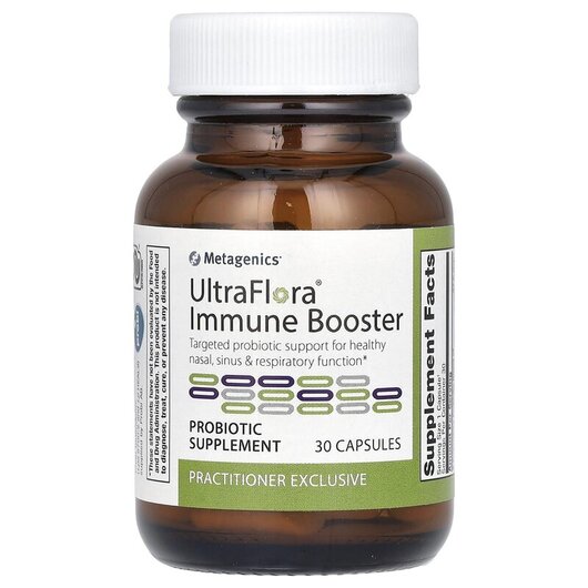 Основное фото товара Metagenics, Пробиотики, UltraFlora Immune Booster, 30 капсул