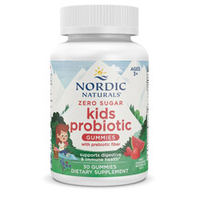 Zero Sugar Kids Probiotic Gummies Strawberry Watermelon