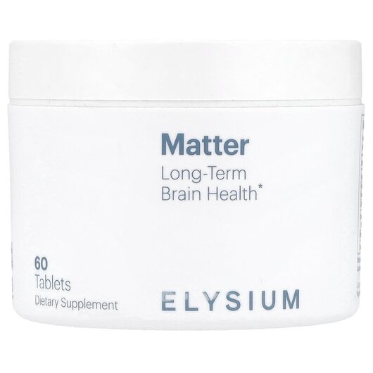 Основне фото товару Elysium, Matter Long-Term Brain Health, Підтримка мозку, 60 табле