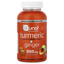 Turmeric + Ginger Gummies With Black Pepper Extract Mango